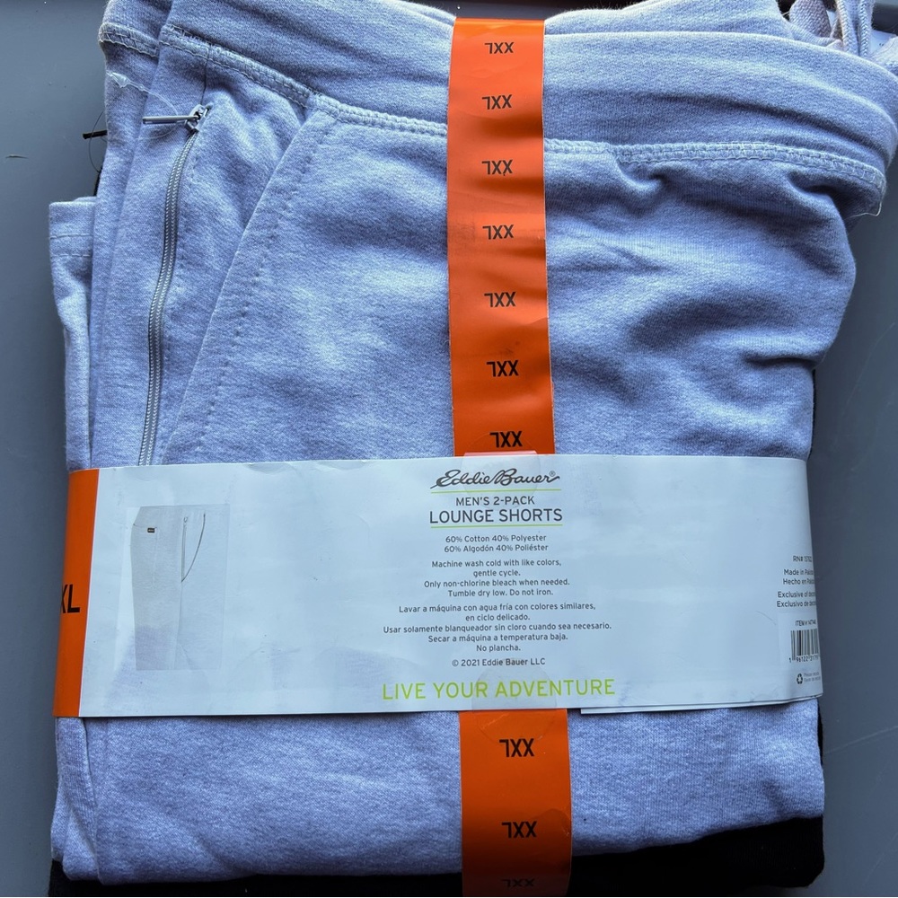 Eddie Bauer 2-pk Lounger Shorts